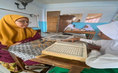 BERKAH: Bersama Lantunkan Murojaah di MI An Nashriyah Lasem