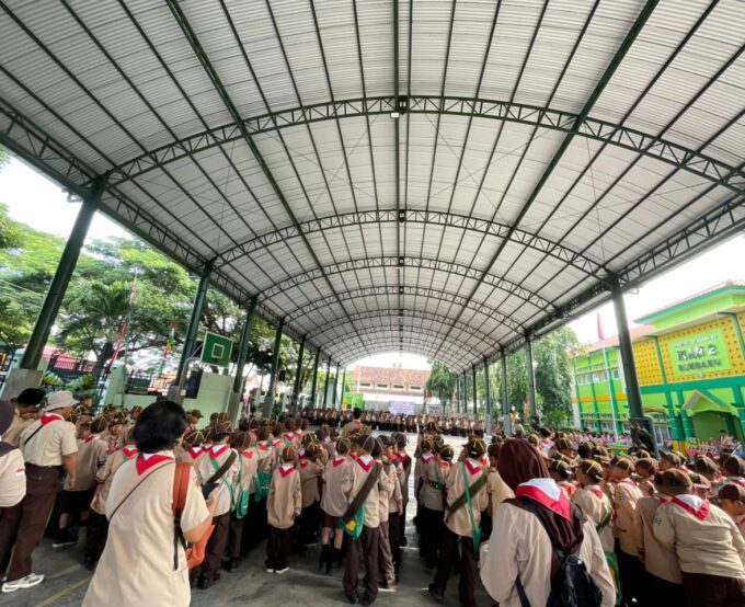 Lomba Pesta Siaga Kwarran Lasem di MAN 2 Rembang Diikuti 16 Peserta Ranting