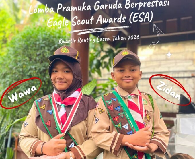 Siswa MIS An Nashriyah Lasem Siap Berlaga di Eagle Scout Awards (ESA) 2026